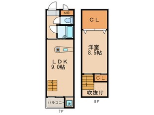 エクトⅢの物件間取画像